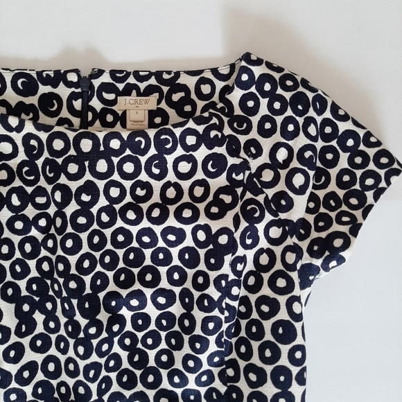 J. Crew Dot Print Dress - Picture 3 of 4